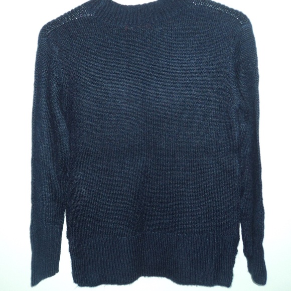 Joe Fresh Long Length Sparkle Neckline Knit Sweater - Picture 2 of 3